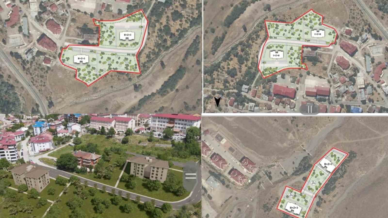 Pülümür'ün Üç Mahallesi İmar Planına Hazırlanıyor