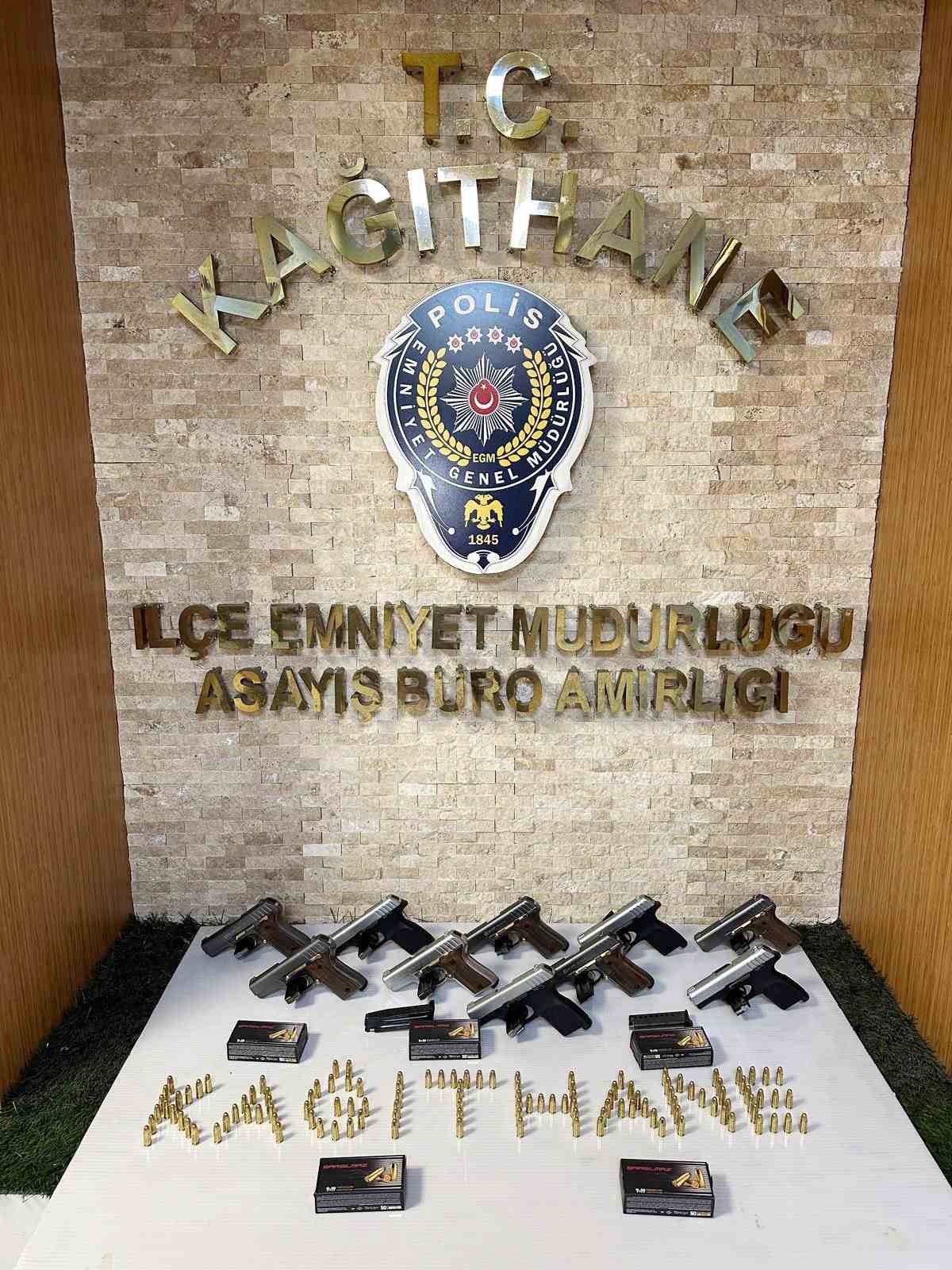 Kağıthane'nin Ruhsatsız Silahlı Suçlusu Çökertildi