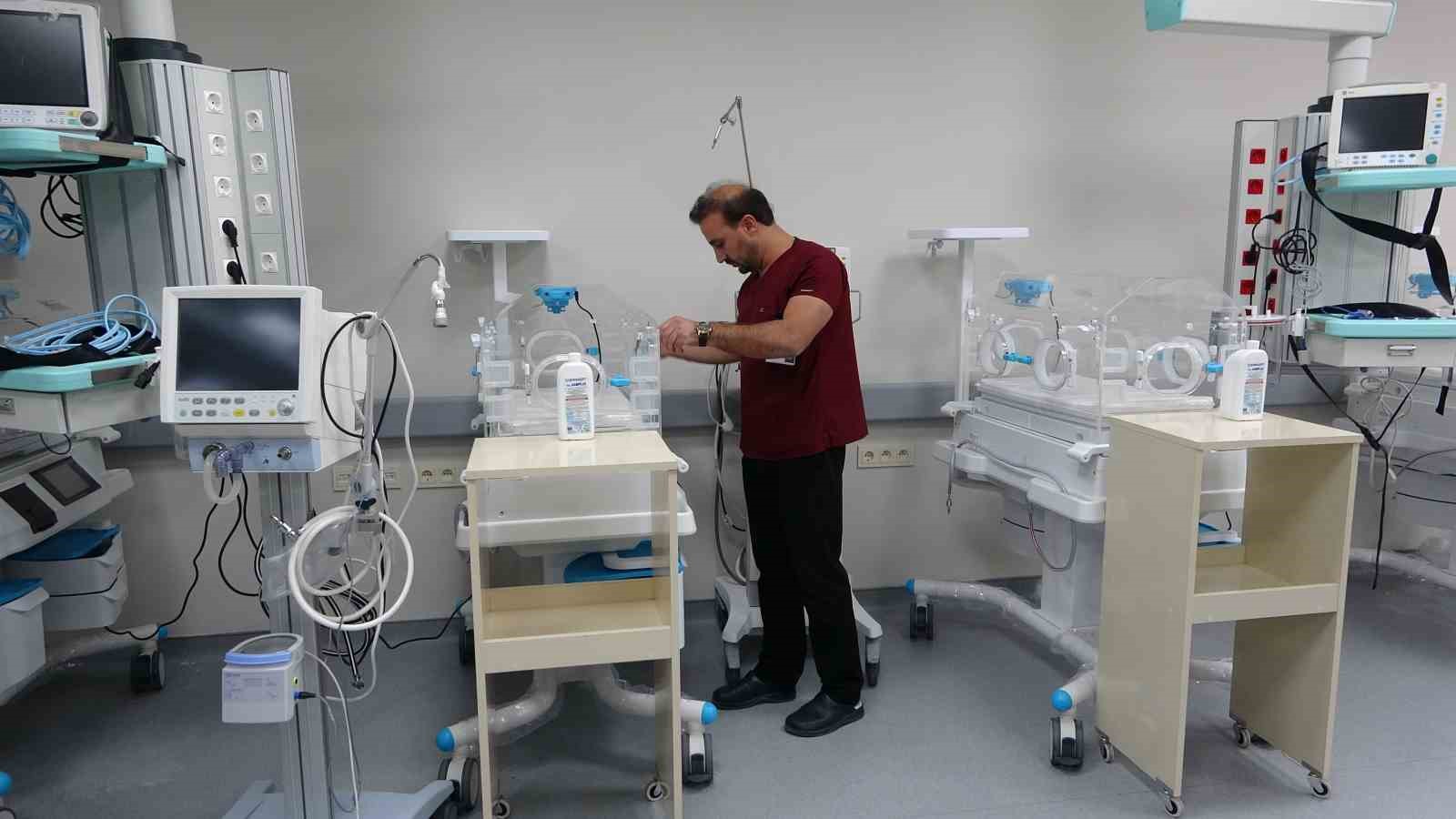 Van'da Yavruların Sağlığına Nefes Aldıran Yoğun Bakım Kapasitesi Genişletildi